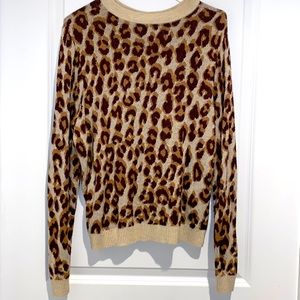Print Leopard long  sleeves